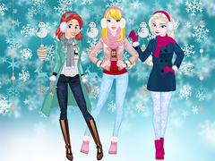 Jogo Princesas Festa de Inverno online