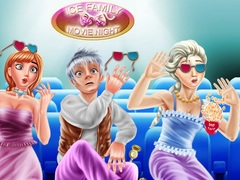 Jogo Noite de Cinema da Família Gelada online