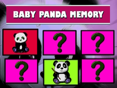 Jogo Memória do Bebê Panda online