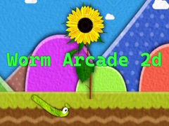 Jogo Minhoca Arcade 2D online