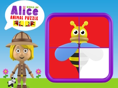 Jogo Mundo do Quebra-Cabeça dos Animais da Alice online