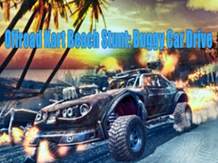 Jogo Acrobacias de Kart Offroad na Praia: Condução de Buggy online