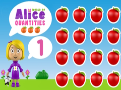 Jogo Mundo das Quantidades da Alice online