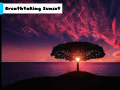 Jogo Pôr do sol deslumbrante online