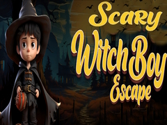 Jogo Escape do Menino Bruxa Assustador online