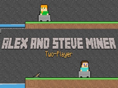 Jogo Alex e Steve: Minerador para Dois Jogadores online