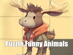Jogo Quebra-Cabeça Animais Engraçados online