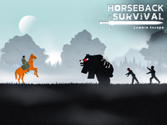 Jogo Escapar de zumbis a cavalo online