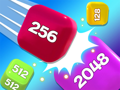 Jogo Jogo de Fusão Cube Cadeia 2048 3D online