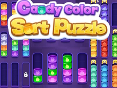 Jogo Quebra-cabeça de classificação de doces coloridos online