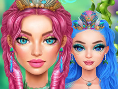 Jogo Maquiagem Mermaidcore online