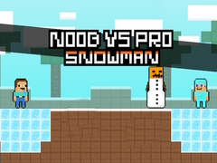 Jogo Noob vs Pro Boneco de Neve online