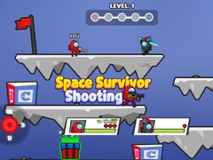 Jogo Tiroteio do Sobrevivente Espacial online