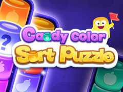 Jogo Puzzle de Classificação de Doces por Cor online