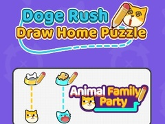 Jogo Doge Rush: Desenhe o Quebra-Cabeça da Casa online