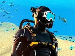 Jogo Sobrevivência Subaquática: Mergulho Profundo online