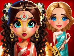 Jogo Maquiagem Asoka Noiva Indiana online