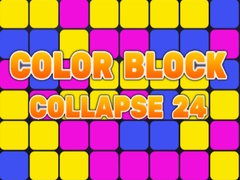 Jogo Colapso de Blocos Coloridos 24 online
