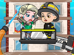Jogo Meu Mundo de Estação de Bombeiros online