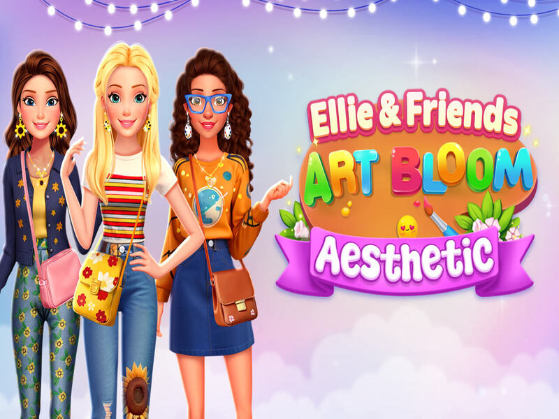 Jogo Ellie e Friends Art Bloom estética online