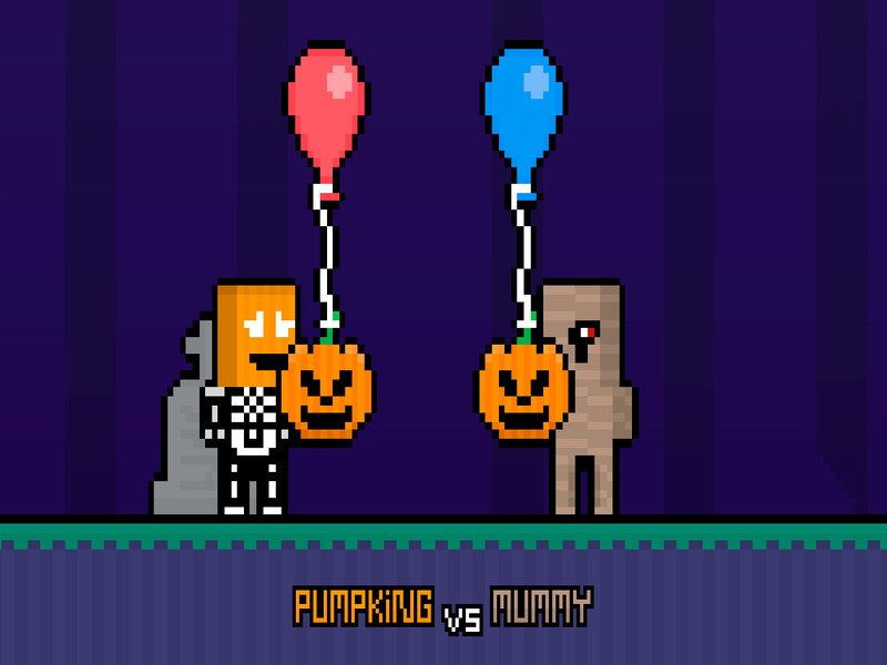 Jogo Bombear vs múmia online