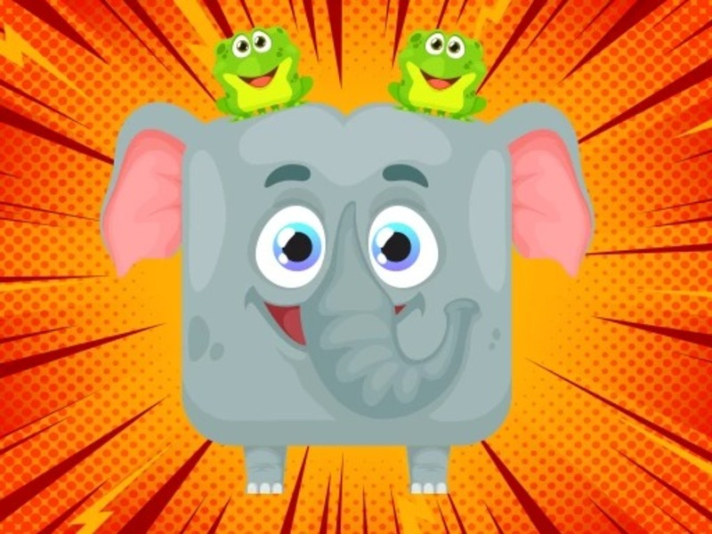 Jogo Jelly-Belly. Faça o elefante online