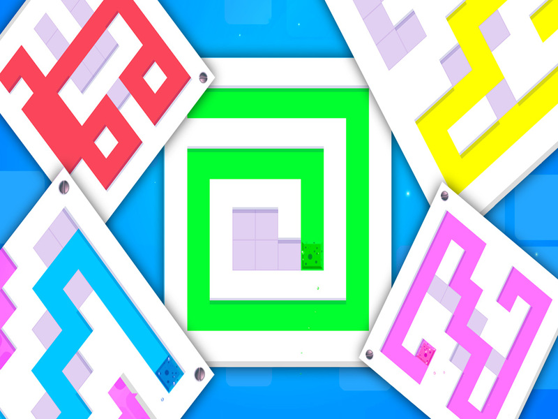 Jogo Pintar esponjas quebra-cabeça online