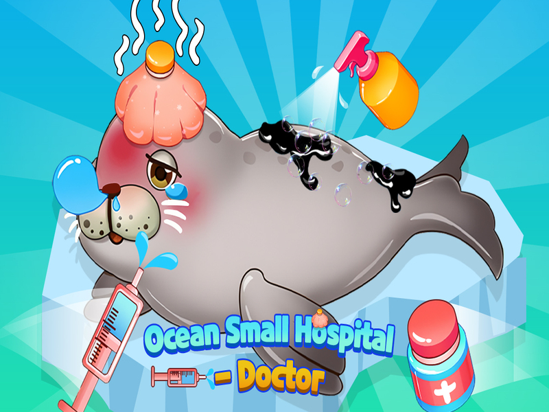 Jogo Oceano pequeno médico de hospital online