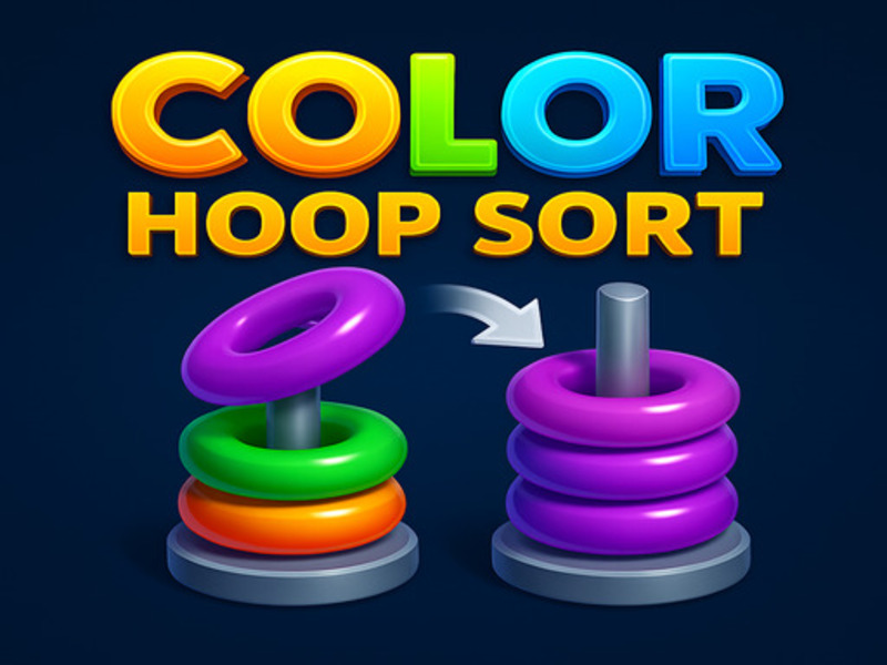 Jogo Tipo de aro de cores online