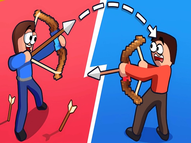 Jogo Dois arqueiros: duelo de arco online