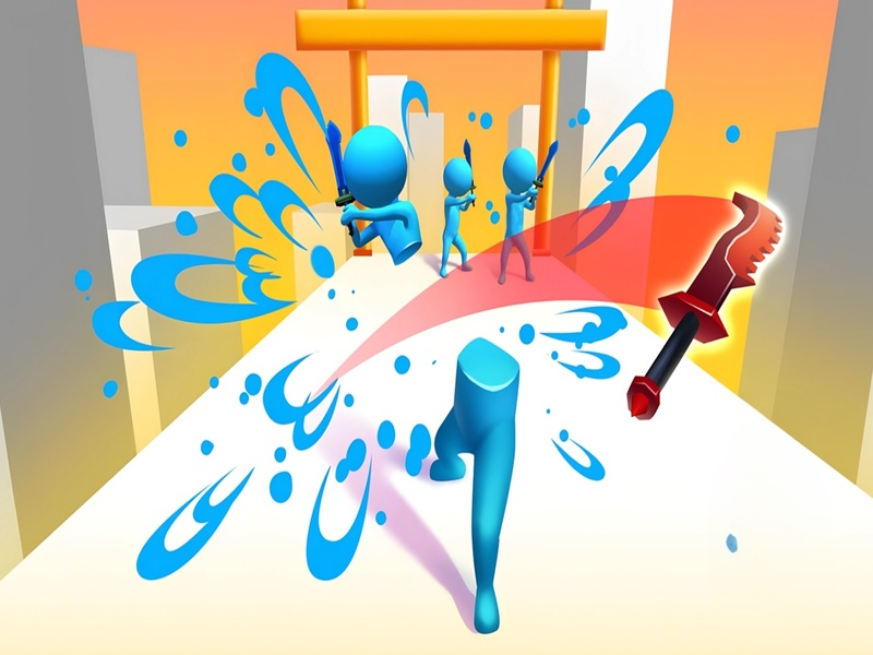 Jogo Play de espada! Ninja Slice Runner online