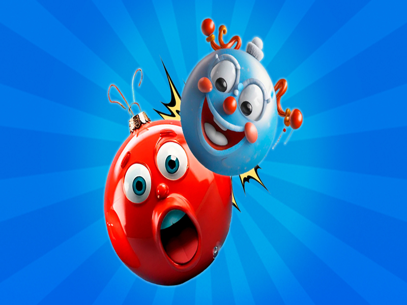Jogo Mesclar bolas de ano novo em 3D! online