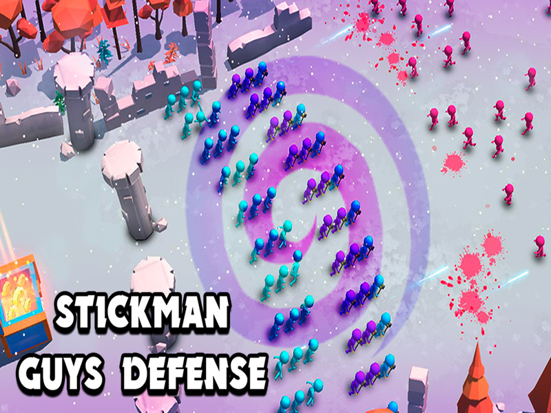 Jogo Stickman Carys Defense online