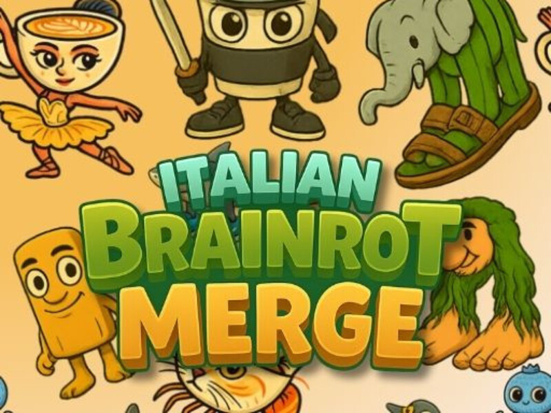 Jogo Merge italiano Brainrot online