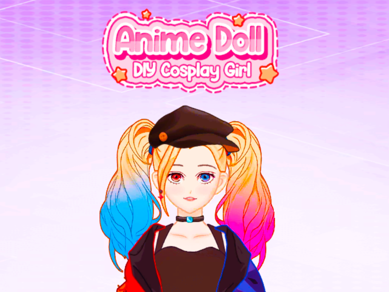 Jogo Anime Doll DIY Cosplay Girl online