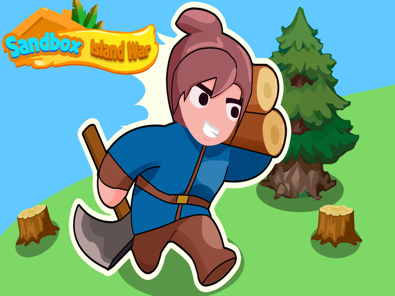 Jogo Guerra da Ilha Sandbox online