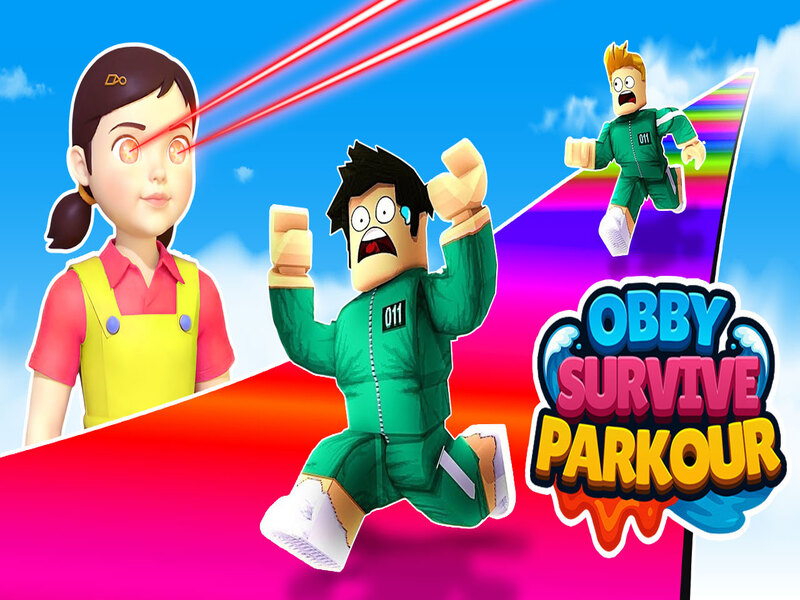 Jogo Obby sobrevive ao Parkour online