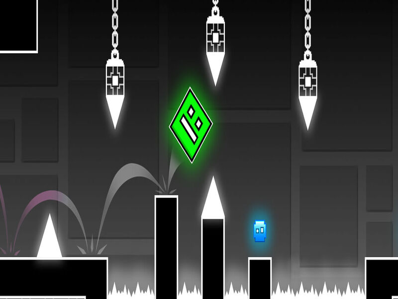 Jogo Jogo de plataformas de geometria online