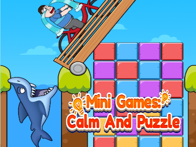 Jogo Mini jogos calmo e quebra -cabeça online