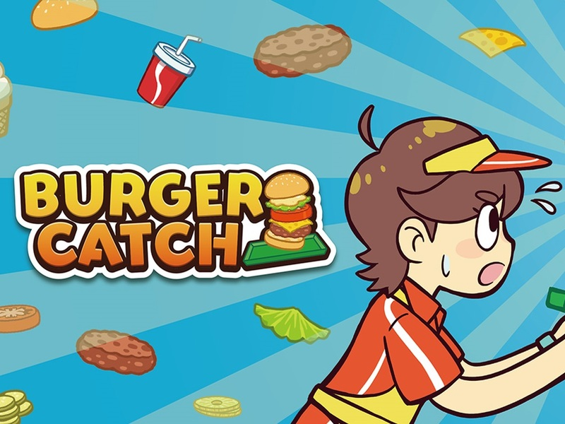 Jogo Catch de hambúrguer online