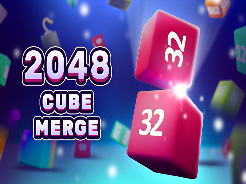 Jogo 2048 Cubo Merge online