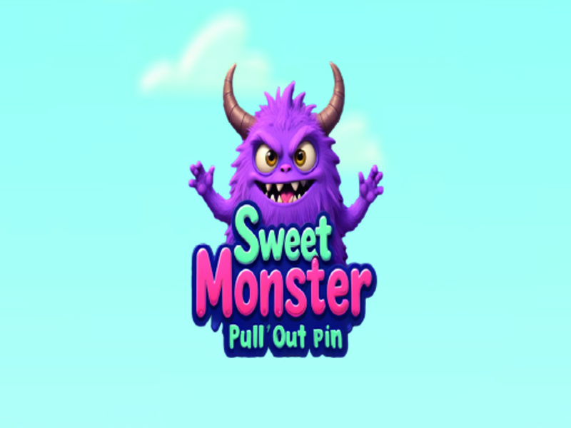 Jogo Doce monstro puxar pino online