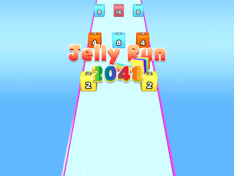 Jogo Jelly Run 2048 online