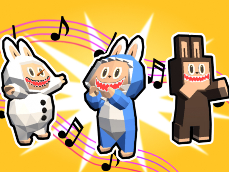 Jogo Musical Labubu: Faça uma melodia online