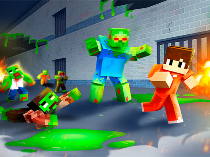 Jogo Prisão de Obby: fuga artesanal online