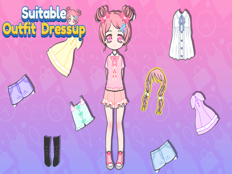 Jogo Vestido de roupa adequado online