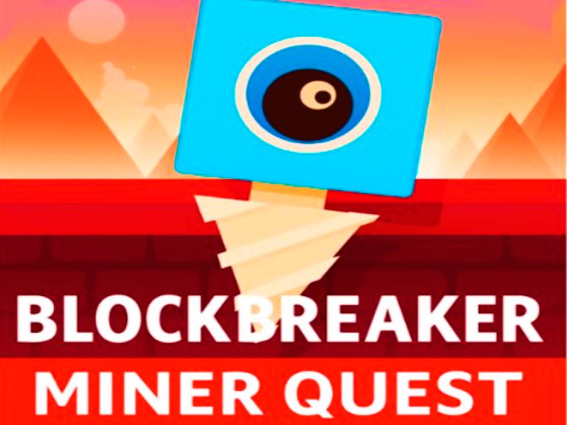 Jogo Block Breaker: Miner Quest online