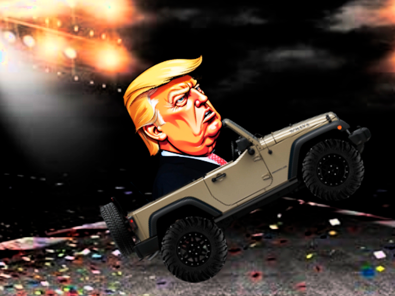 Jogo Desafio Trump Wheelie online