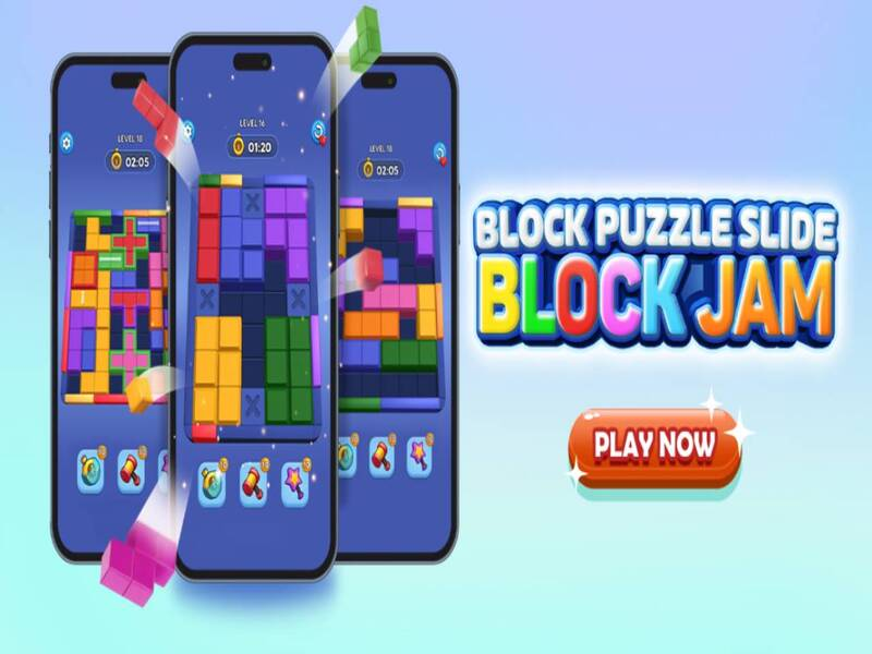 Jogo Puzzão de bloco: Slide Block Jam online