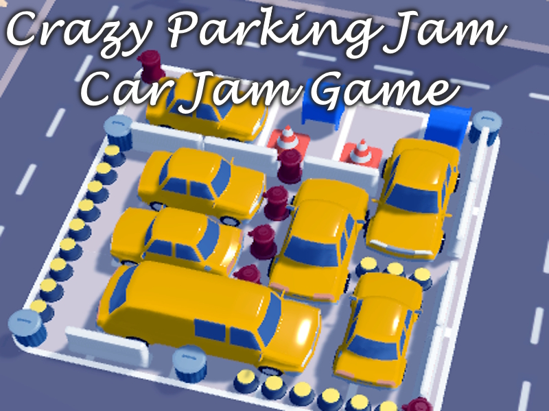 Jogo Jogo de jam de carro de estacionamento louco online